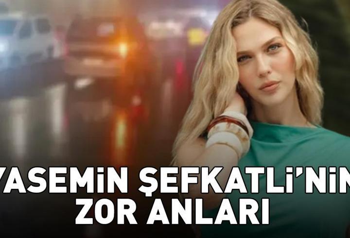 İstanbul'u Sağanak Vurdu, Ünlü İsimler De Nasibini Aldı! Yasemin Şefkatli'nin Zor Anları