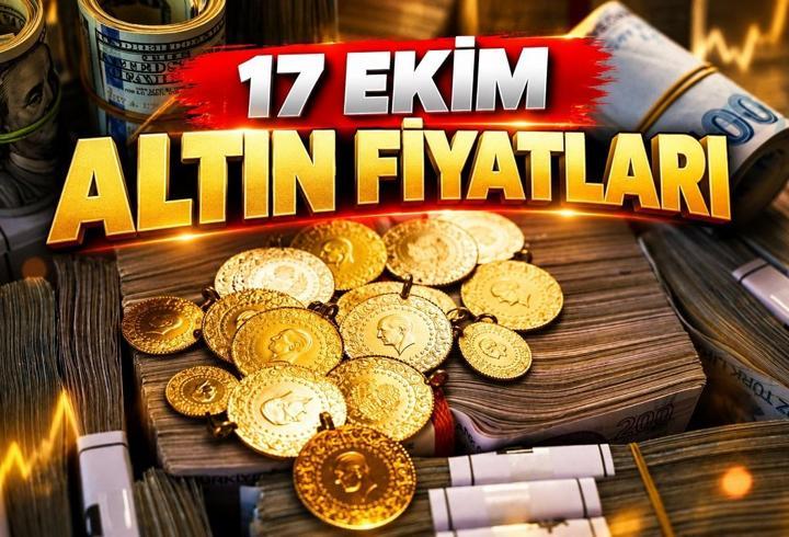 Altin fi̇yatlari 17 eki̇m güncel
