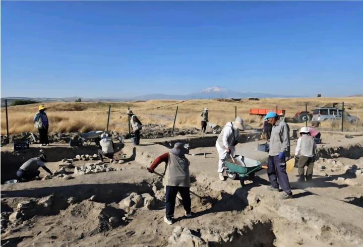 Kültepe-Kaniş Ören Yeri'nde Helenistik Dönem'e ait yapı ortaya çıkarıldı