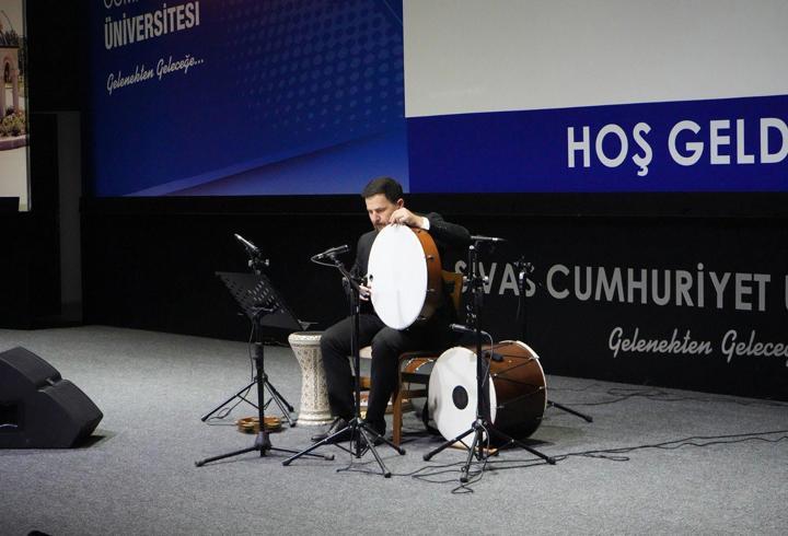 Sivas Cumhuriyet Üniversitesi'nde 'Vurmalı Çalgılar Resitali'