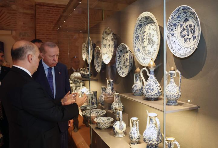 Cumhurbaşkanı Erdoğan: Topkapı Sarayı, dünya müzeleri içerisinde müstesna bir yer tutacak