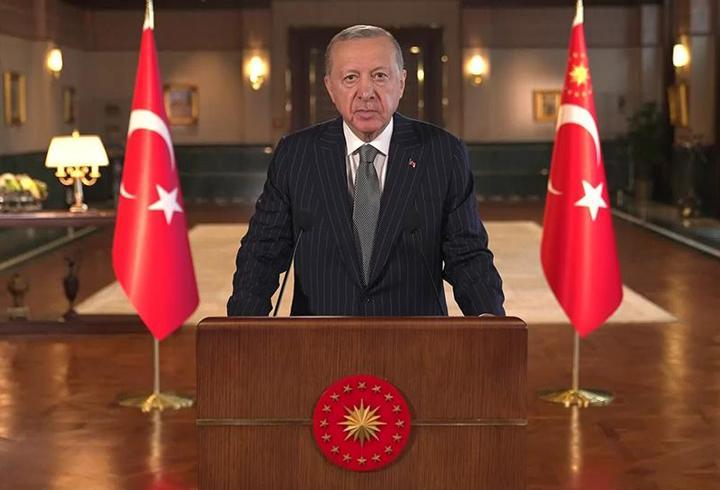 Cumhurbaşkanı Erdoğan'dan Cumhuriyet Bayramı mesajı: 'Türkiye Yüzyılı'na yürüyoruz