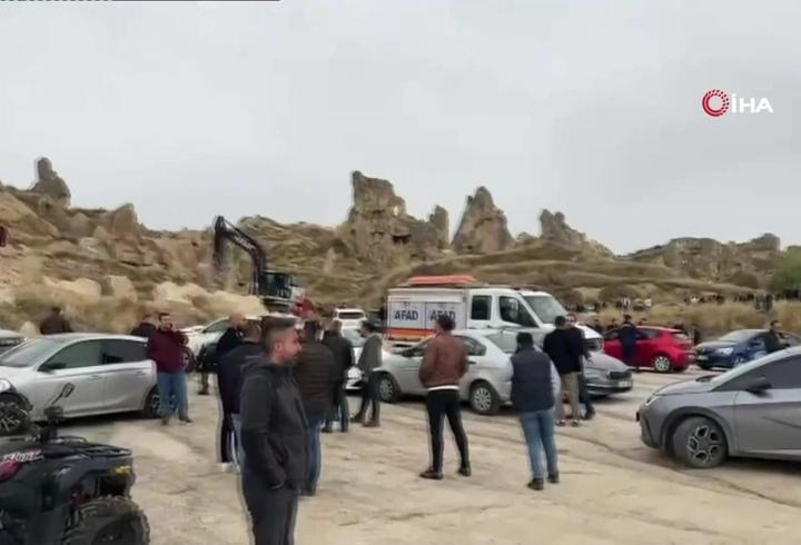 Kapadokya peri̇bacasi çöktü son daki̇ka: Kapadokya peribacası kazası ölü yaralı var mı? Son durum ne?