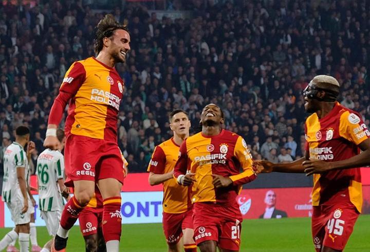 Konyaspor 0-4 Galatasaray Maç Özeti