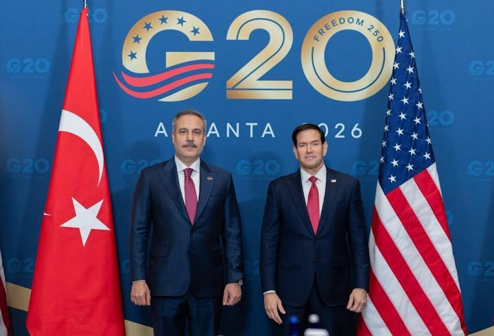 Dışişleri Bakanı Fidan,ABD Dışişleri Bakanı Rubio ile bir araya geldi