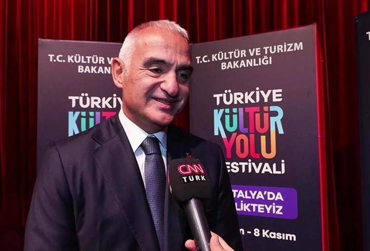 Bakan Ersoy CNN TÜRK'te konuştu: Kültür Yolu Festivali'ni gelecek yıl 32 şehre çıkaracağız