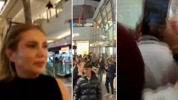 AVM'de İsrail gerginliği! Klodya Medina protesto edildi, AVM boşaltıldı