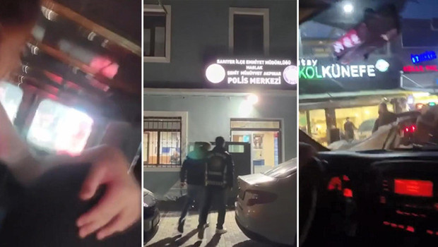 Trafikte dehşet saçıp çocukları ağlatan saldırgana ceza yağdı: O anlar kamerada