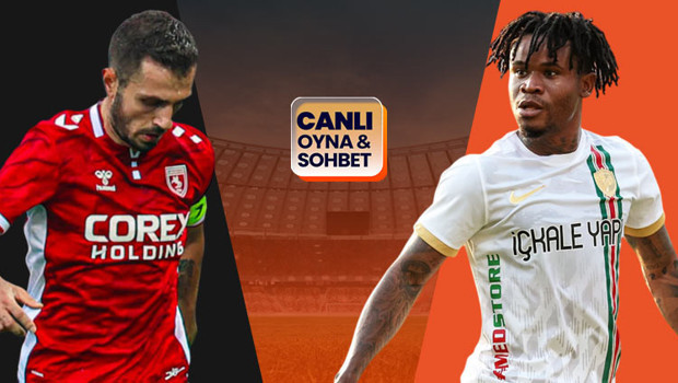 Samsunspor ve Amed karşı karşıya geliyor! Maçın heyecanı Misli'de