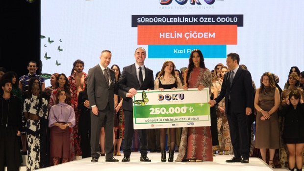 6'ncı Doku Kumaş Tasarım Yarışması'nda ödüller sahiplerini buldu
