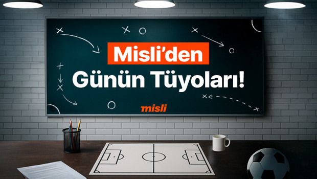 El Clasico’da son dönemde Barça’nın üstünlüğü var, Çorum FK’nın maçları gollü geçiyor… İşte Misli’den günün tüyoları!