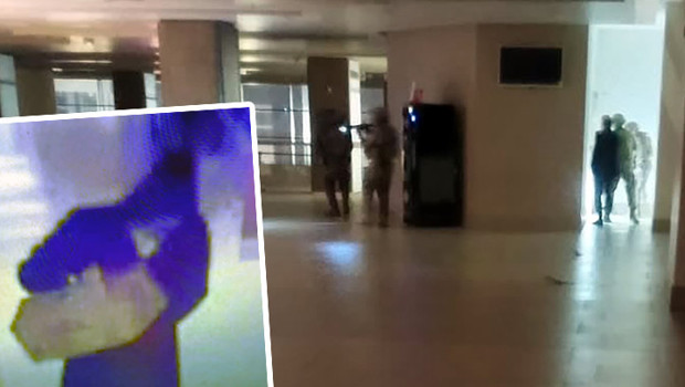 Adana'da hastanede dehşet anları! Kızını vurmak isteyen baba, polisin operasyonuyla yakalandı