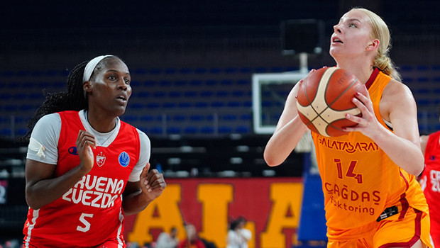 Galatasaray, Kızılyıldız'a direnemedi! ( Galatasaray Çağdaş Faktoring: 68